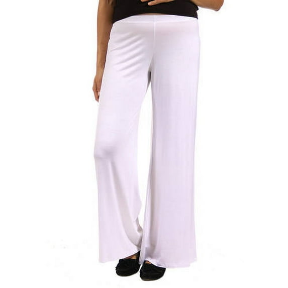 24/7 Maternity Women's Palazzo Wide-Leg Pants