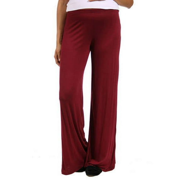 24/7 Maternity Women's Palazzo Wide-Leg Pants