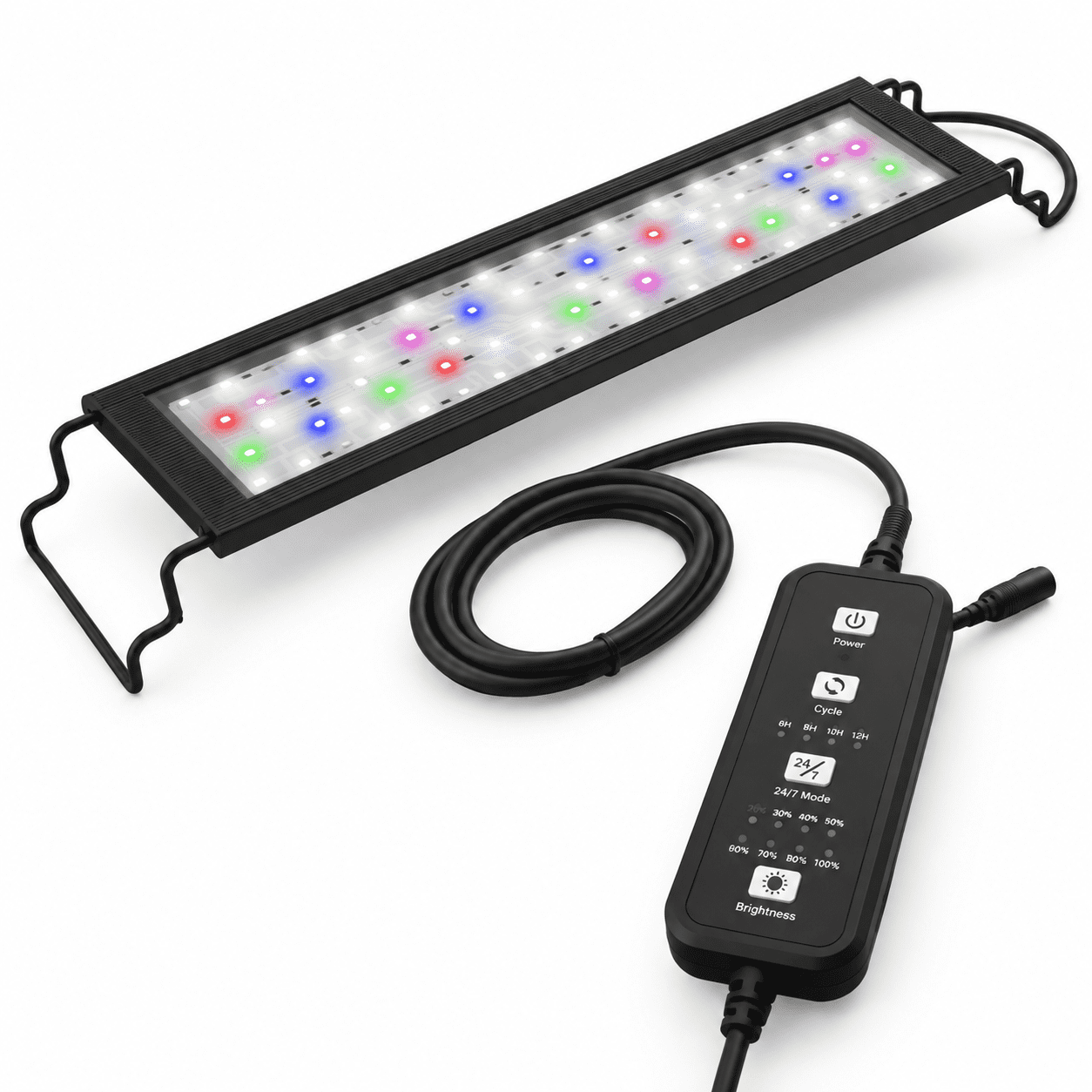 24/7 Mode Led Aquarium Light For 24-30 Inch Plant & Fish Tank Ip68 Full ...
