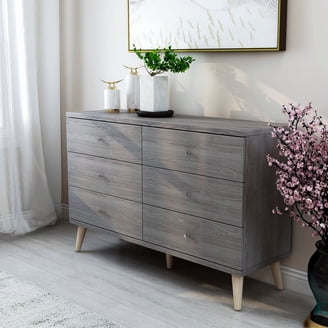 Manufactured Wood Gray Dressers in Dressers - Walmart.com