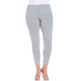 thumbnail image 1 of 24/7 Women's Plus Size Comfort Apparel Comfortable Ankle Length Plus Size Leggings, 1 of 4