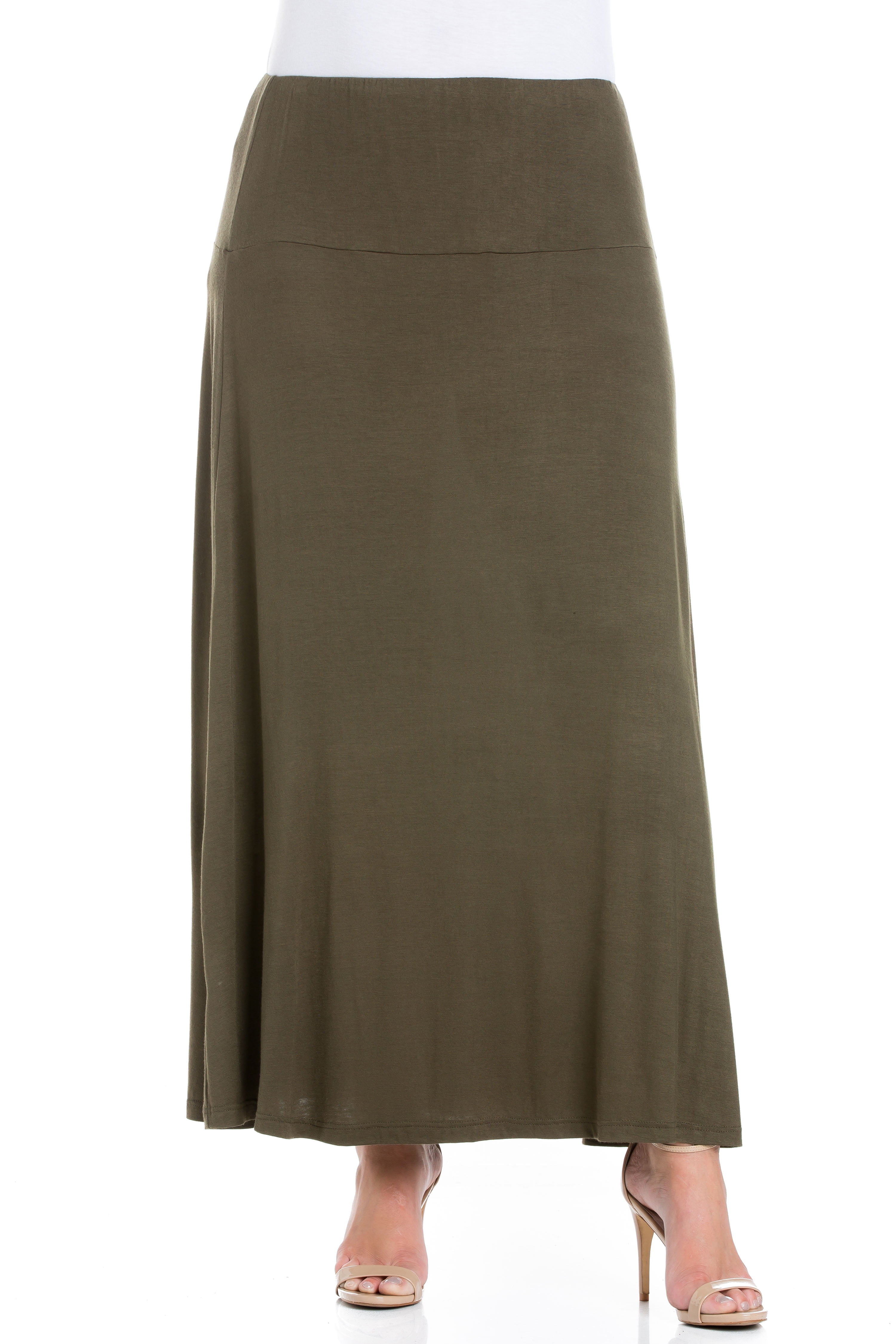 Black maxi top skirt size 24