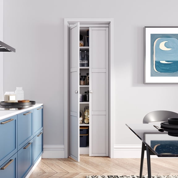 24"×80" 3-Lite Panel Manufactured Prefinished Pivot Doors with Hardware Kit