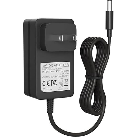 24.8V Cordless Vacuum Charger for Shark Rocket Pet Pro IX141 IX140 IX140H IZ140 IZ142 UZ145 IZ362H IZ363H IZ162H IZ163H IZ162HC UZ365H WZ140 XSBT620 XBCHGX140 Power Cord,Shark DK33-248080H-U Adapter