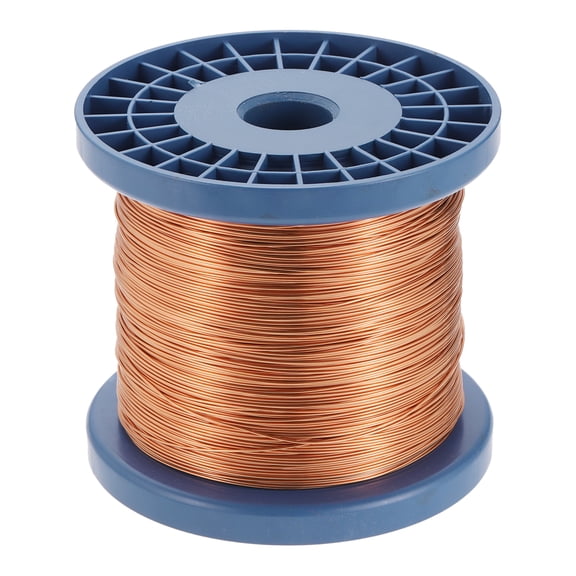 24 AWG Magnet Wire, 24 Gauge Enameled Copper Wires 48 oz Magnetic Coil for Transformer, Motor, Electric, 155C(311F)