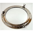 thumbnail image 1 of 24" Aluminum Porthole Mirror (Nickel Polished), 1 of 3