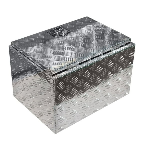 24" Aluminum Truck Underbody Bed Tool Box with T-Handle Latch and Keys