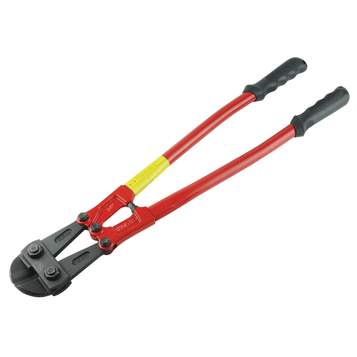 "Heavy Duty 24"" Angle Cut Bolt Cutters for Hard Metal and Padlocks