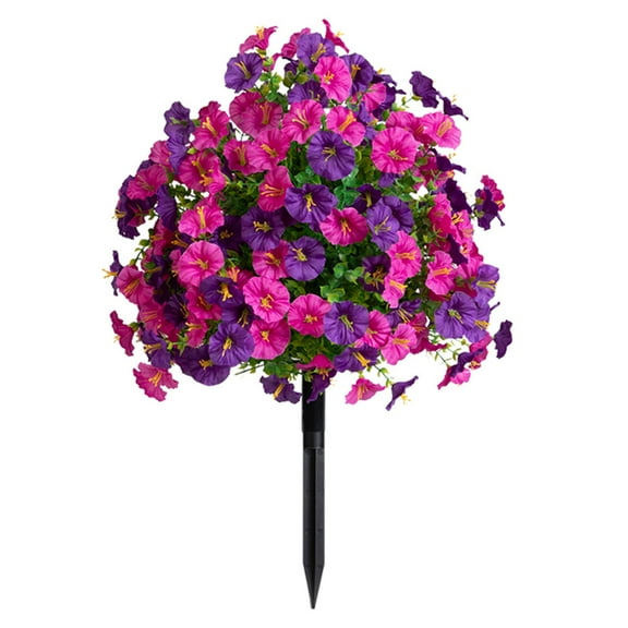 24" Artificial Boxwood Topiary Ball with Ground Spike - UV Resistant Greenery Shrubs for Outdoor Garden, Yard & Patio Decor - Realistic