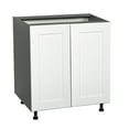 thumbnail image 1 of 24" Base Cabinet High Double Door Grey, 1 of 3