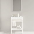 thumbnail image 1 of 24" Bathroom Vanity Set with High - performance Ceramic and Multiple Storage Options, 1 of 2