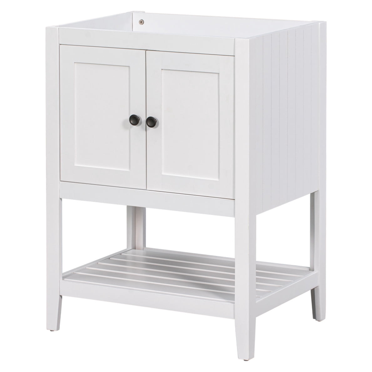 24" Bathroom Vanity Without Sink, Bathroom Vanity Cabinet with Doors ...