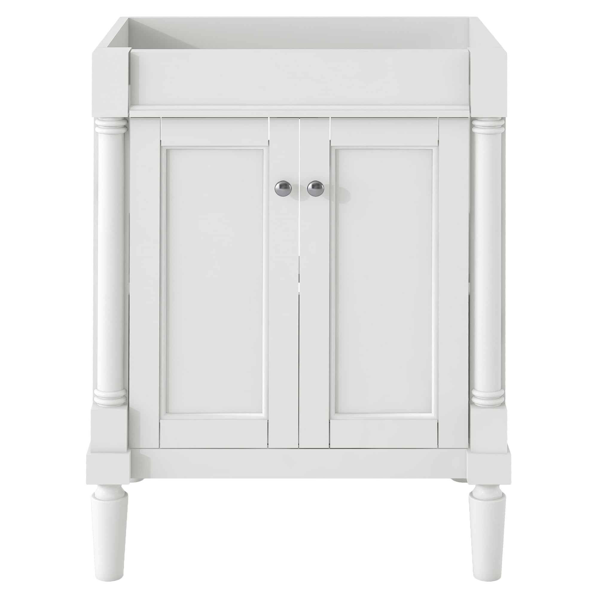 24'' Bathroom Vanity without Sink, 2-Tier Modern Bathroom Storage ...