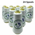 thumbnail image 1 of 24 Big Spools Sewing Thread Polyester 40S/2 WHITE 2500 Yards Each Spool NEW, 1 of 3