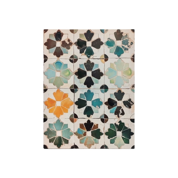 24" Blue Tile Wall Decor by Ashland  - Spring Home Decor