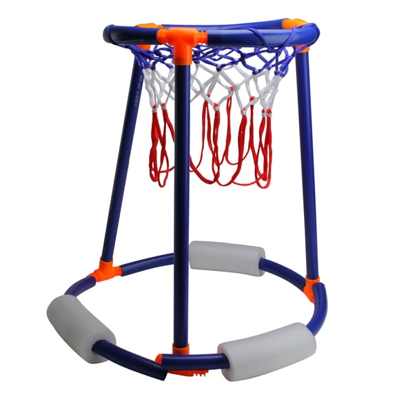 Swimline 24" Water Sports Tall Boy Floating Basketball Swimming Pool Game - White/Blue