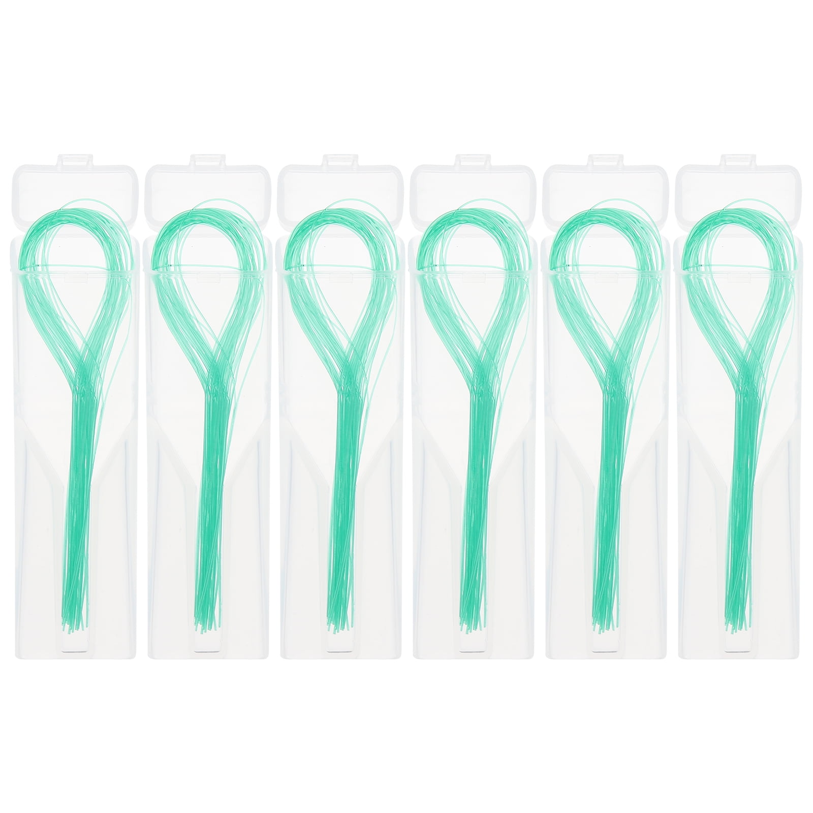 24 Boxes Dental Floss Threader Braces Guide Flossers Reusable Bridge