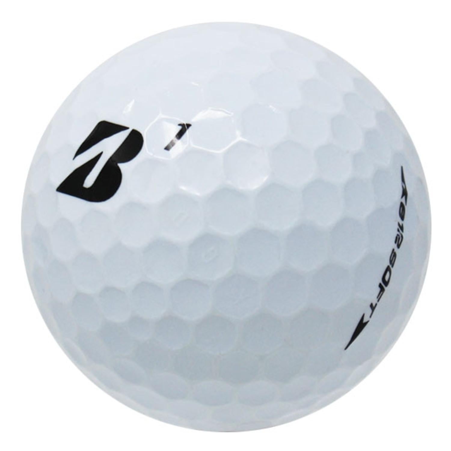 Pre-Owned 24 Bridgestone e12 Soft Golf Balls in Near Mint Condition, AAAA Quality, Recycled Used Golf Balls, Best Value Golf Balls, White