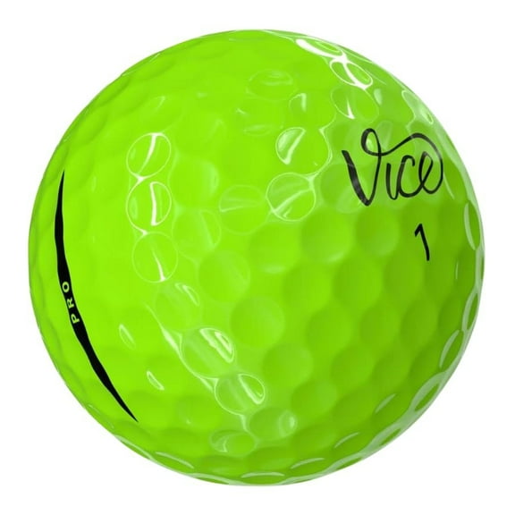 LostGolfBalls - 12 Vice Neon Green Mix, Recycled & Used Golf Balls in GoodCondition, Rare Recycled Used Golf Balls, AAA Quality, Vice Neon Green