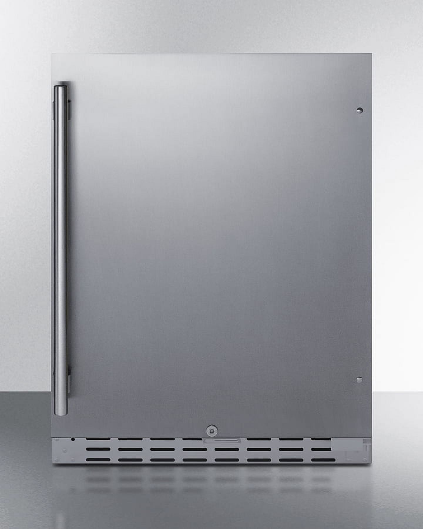 24" Stainless Steel Undercounter Smart Refrigerator