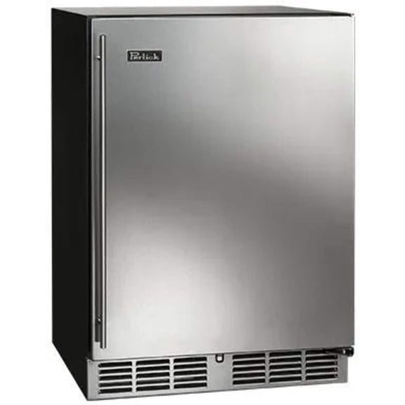 24" Built-in Outdoor Beer Dispenser, 1 Quarter-Barrel/2 Sixth-Barrel Capacity, 525-BTU Compressor, Digital Control, Stainless Steel, Right Door, Dual Faucet