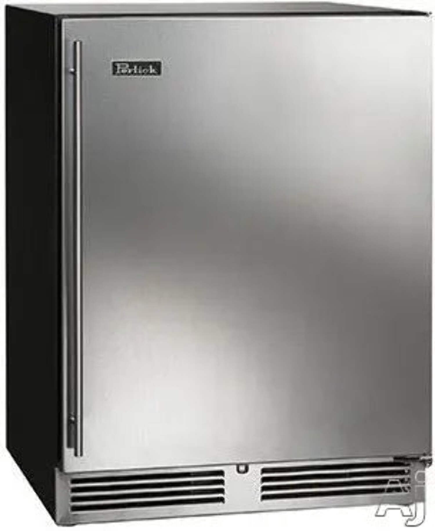 24" Built-in Undercounter Refrigerator, 4.8 cu. ft., Full-Extension Shelves, Dial Controls, ADA Compliant, ENERGY STAR®, Stainless Steel, Right Hinge