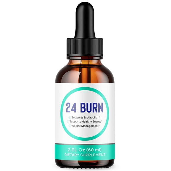 24 Burn Advanced Formula Drops Supporting Your Active Lifesyle Naturally 24Burn 30 Servings
