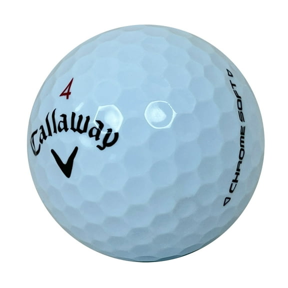 24 Callaway Chrome Soft Pristine Recycled Golf Balls, by Mulligan USA