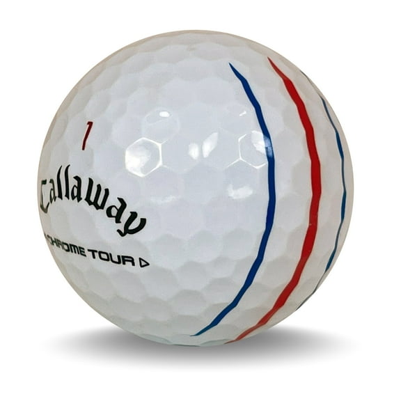 24 Callaway Chrome Tour Triple Track Pristine Recycled Golf Balls, by Mulligan USA