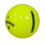 24 Callaway Supersoft Yellow 5A Recycled Golf Balls, by Mulligan USA