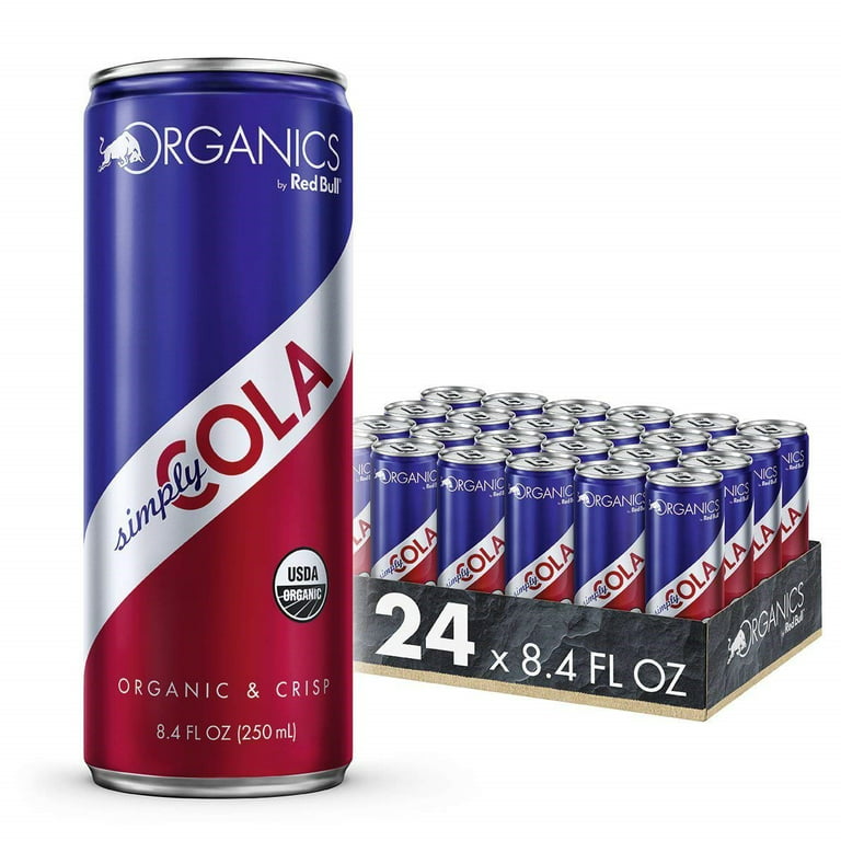 Organics by Red Bull Simply Cola, 24 x 250 ml, cans organic drinks, 24  pallets, without deposit