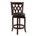 thumbnail image 1 of 24" Cathedral Swivel Stool, Cherry, 1 of 2
