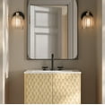 thumbnail image 1 of 24" Ceramic Vanity Top with 8" Widespread Faucet Holes, 1 of 7