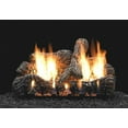 thumbnail image 1 of 24" Charred Oak Logset with VF/V Slope Glaze Burner, LP, 1 of 1