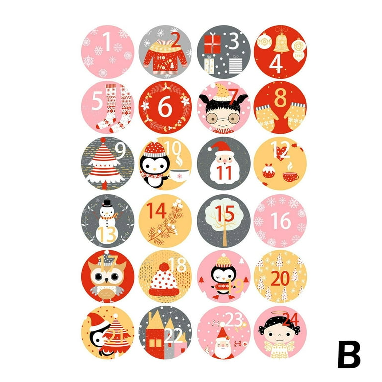 24-christmas-number-paper-stickers-seal-advent-calendar-gift-xp-seal-v1w4-walmart-com