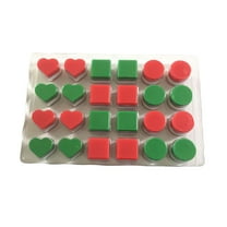 24 Christmas Stampers Set Party Favors Stocking Fillers Pre Inked Craft Stamps For Kids Diy Scrapbooking And Card Making