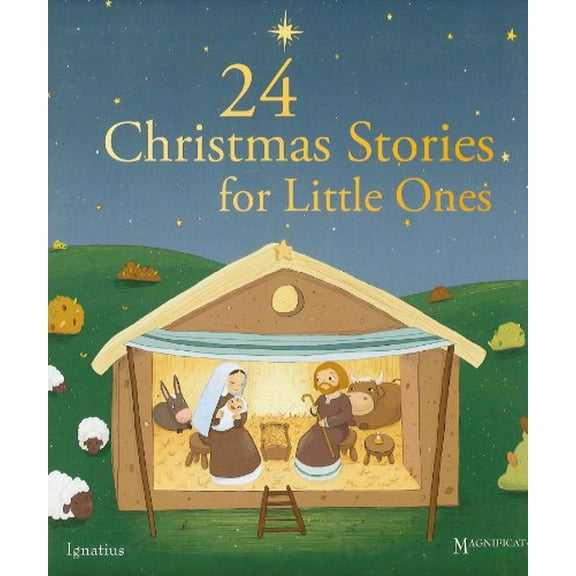 Pre-Owned 24 Christmas Stories for Little Ones (Hardcover) 158617682X 9781586176822
