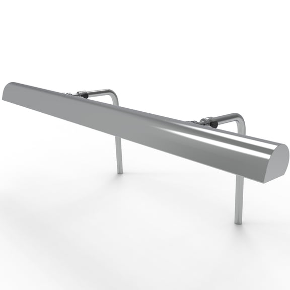 24" Classic Plug-In LED Picture Light in Chrome
