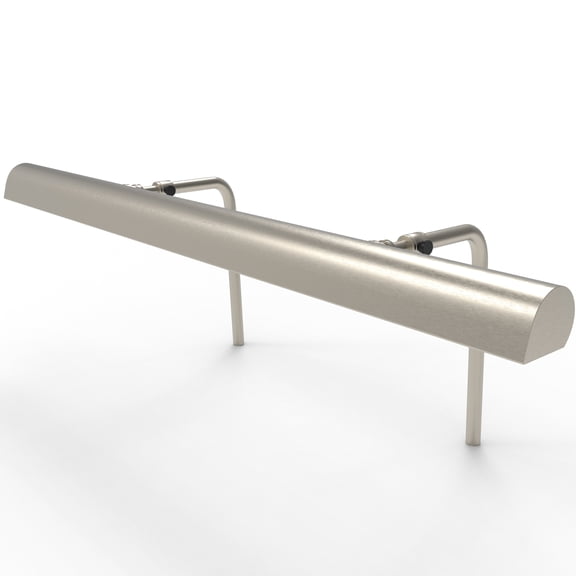 24" Classic Plug-In LED Picture Light in Satin Nickel