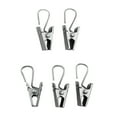 thumbnail image 1 of 24 Clips with Hooks - Satin Nickel, 1 of 1