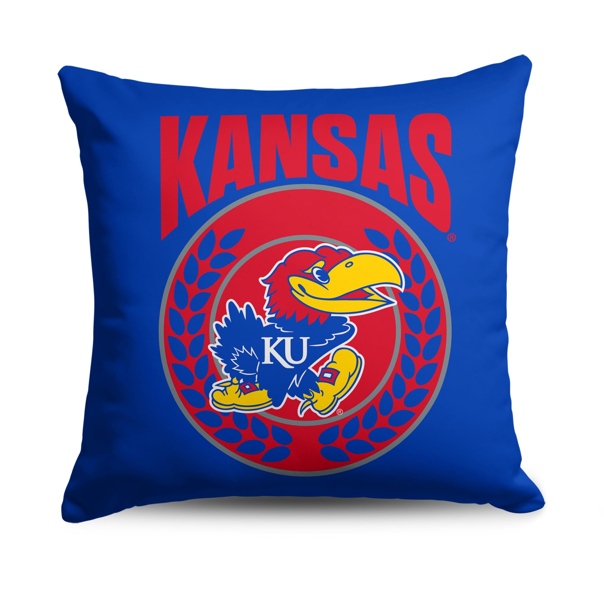 Kansas NCAA Triumph Square Cloud Pillow 24 inches