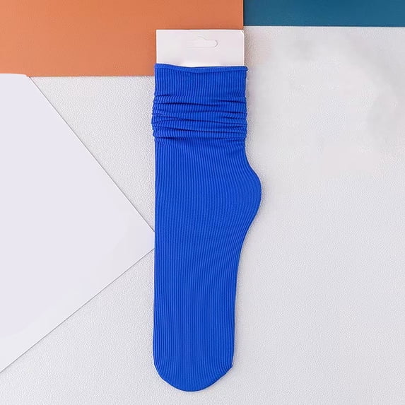 24-Color Ice Silk Socks for Women - Summer Sheer Ankle Socks, Breathable & Cool (Casual/Outdoor) Under 1$, Yubnlvae 24 Color Ice Ice Socks Women's Summer Thin Socks , Blue3, One Size
