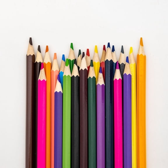 24-Color Professional Colored Pencils Set for Adults, Smooth Drawing Pencils for Art Creation, Hand-Painting and Doodling, Artist-Grade Professional Sketching & DIY Craft Coloring Pencils