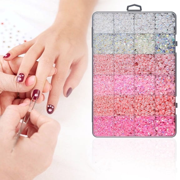 24 Color Resin Jelly Bedazzler Kit with Rhinestones Kits, Flatback Gems for Bedazzling, Rhinestones for Bedazzling Kit for Clothing Shoes Book Diamond Art Accessories Bedazzled Kits