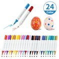 thumbnail image 1 of 24 Colors Acrylic Paint Pens Markers,ASOVNXF Dual Tip Acrylic Paint Markers with Brush Tip and Fine Tip for Rock Painting,Wood,Canvas,Stone,Ceramic Surfaces,DIY Crafts Making Art Supplies, 1 of 9