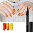 24 Colors Fast and Convenient Manicure Nail Polish Gel Pen Nail Polish