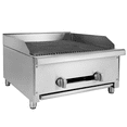 24" Commercial Gas Charbroilers, Natural/Propane Grill Radiant Broiler