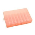 thumbnail image 1 of 24 Compartment Plastic Storage Box With High Transparency For Small Parts Organization In Home Office Or Travel, 1 of 8