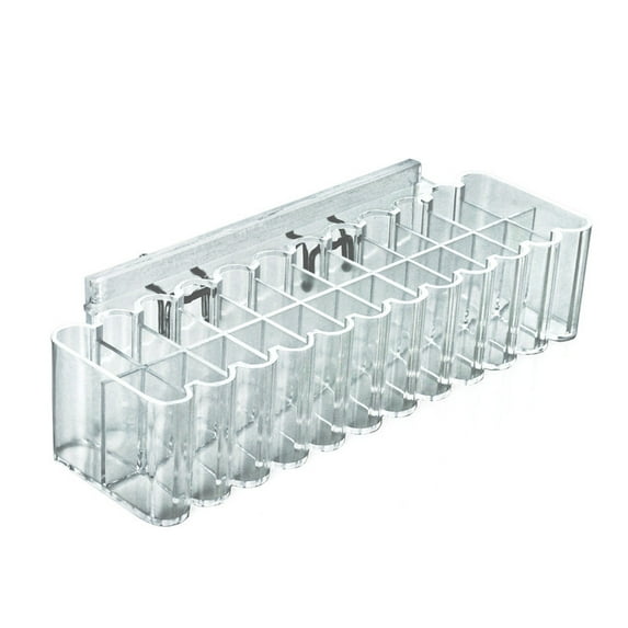 24-Compartment Tray for Pegboard or Slatwall, 2-Pack