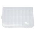24 Compartments 10/15/24 Compartments Plastic Box Jewelry Bead Storage
